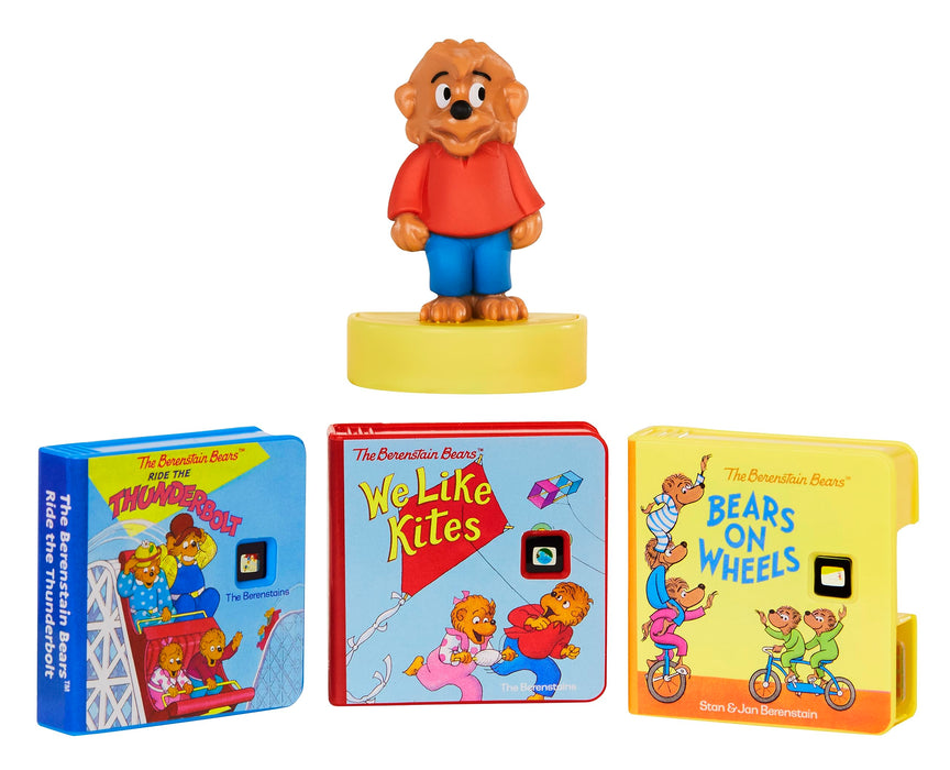 little tikes Story Dream Machine Story Collection - The Berenstain Bears Adventure Collection - 3 Storytime Books and 1 Audio Play Character - For Toddlers and Kids Ages 3+ years