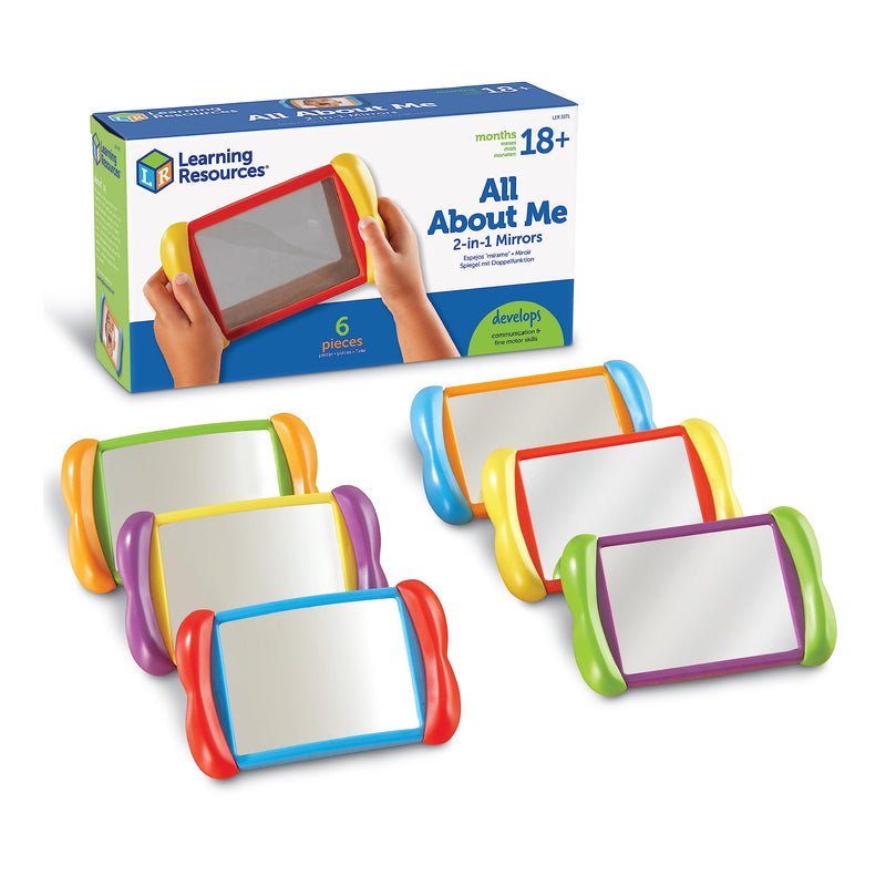 Learning Resources Miroirs 2 en 1 All About Me (Jeu de 6