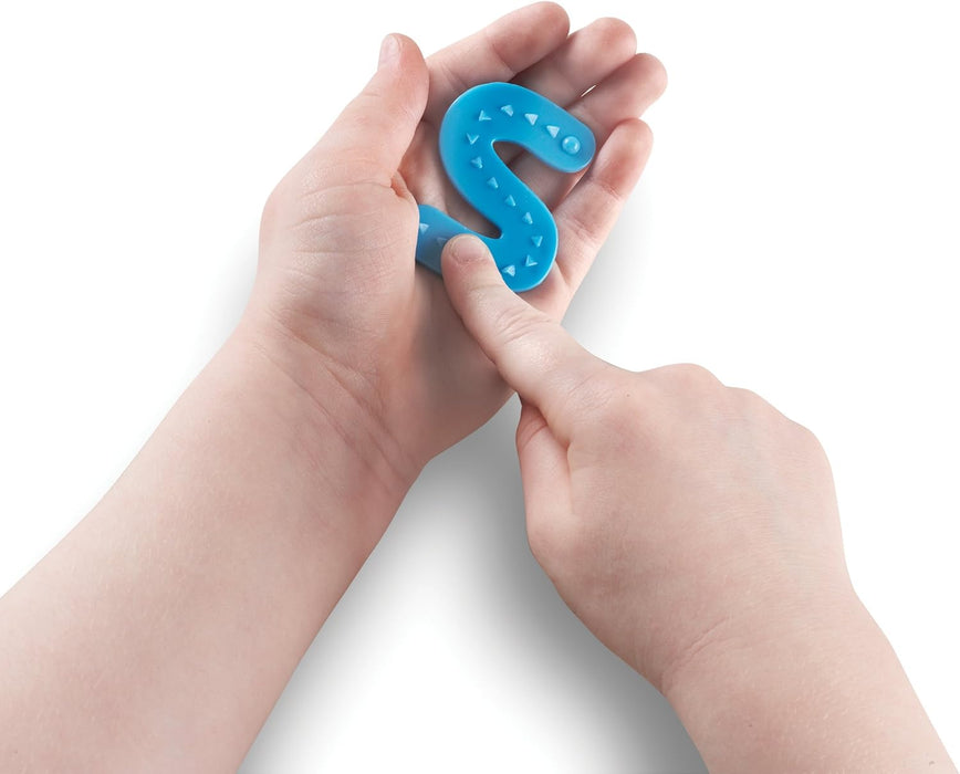 Learning Resources- Set de Letras táctiles, Color (LSP0192-UK