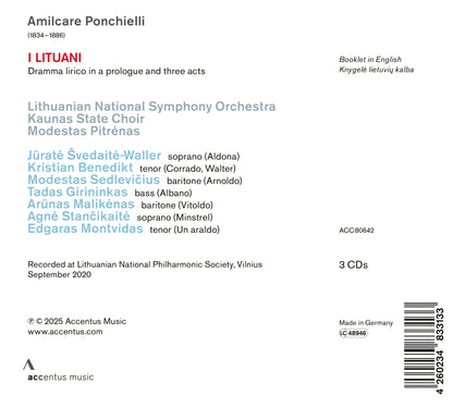 Amilcare Ponchielli: I Lituani