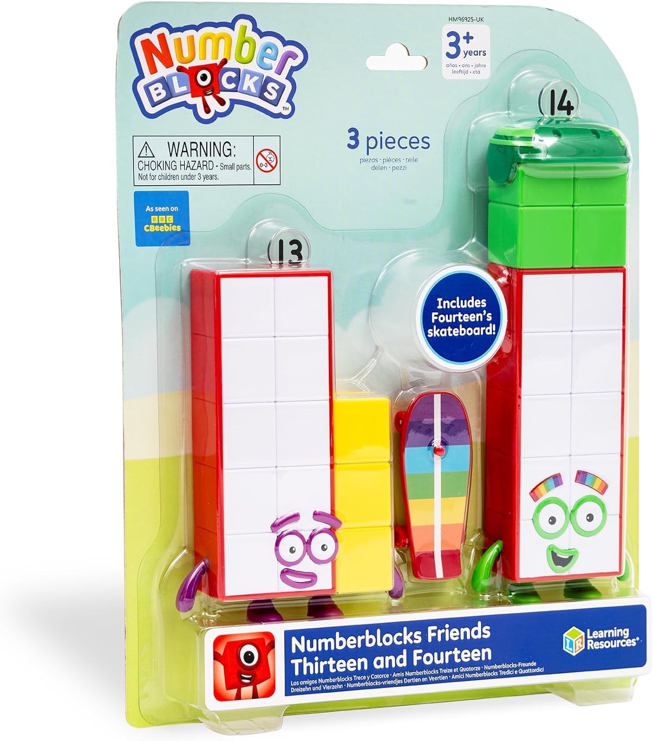 Numberblocks Thirteen And Fourteen Figure Pack