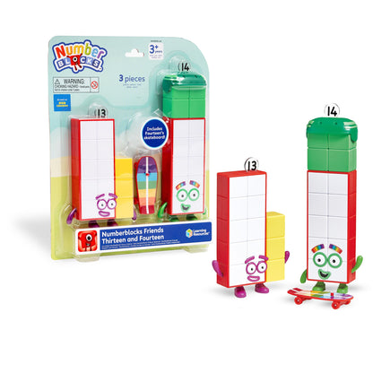 Numberblocks Thirteen And Fourteen Figure Pack