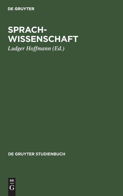 Sprachwissenschaft: Ein Reader (De Gruyter Studienbuch) (German Edition