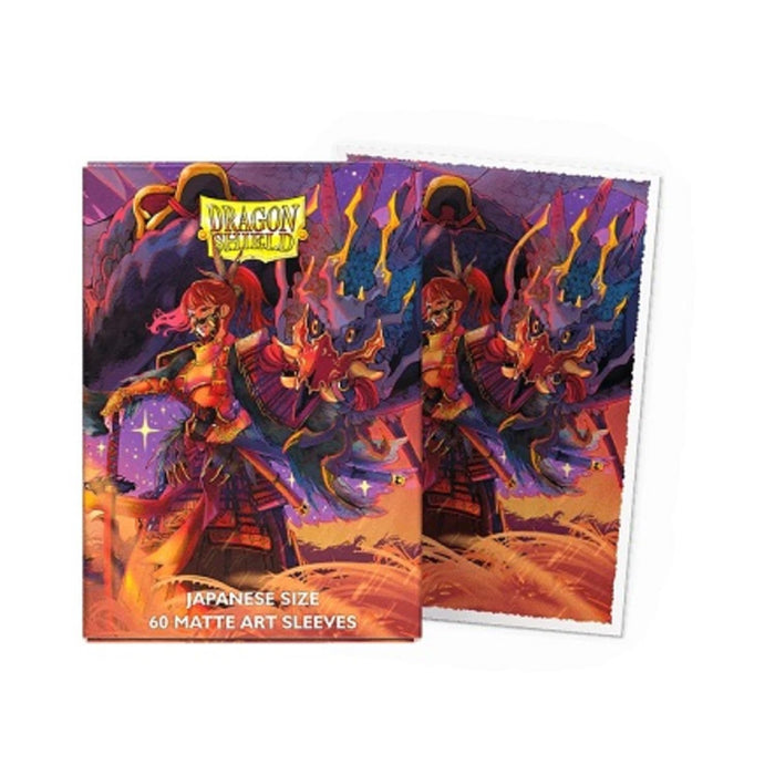 Dragon Shield Japanese Sleeves: Matte Art: Japanese Artist Series 2: The Fallen (60ct