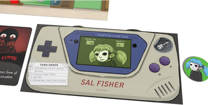 Sally Face: Strange Nightmares - Cooperative Board Game, Based On The Video Game, Officially Licensed, Ages 13+, 1-5 Players, 45 Min