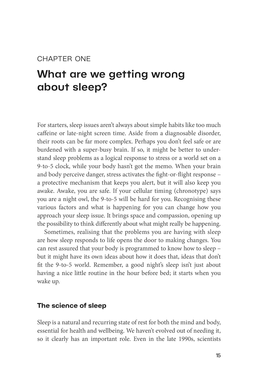 How To Be Awake (So You Can Sleep Through the Night)