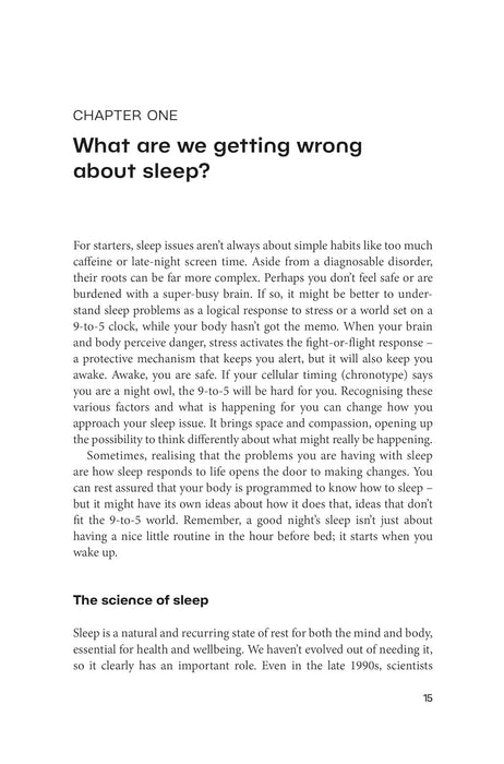 How To Be Awake (So You Can Sleep Through the Night)