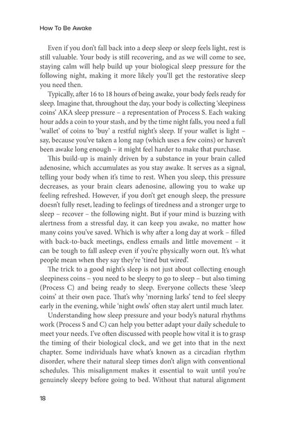 How To Be Awake (So You Can Sleep Through the Night)
