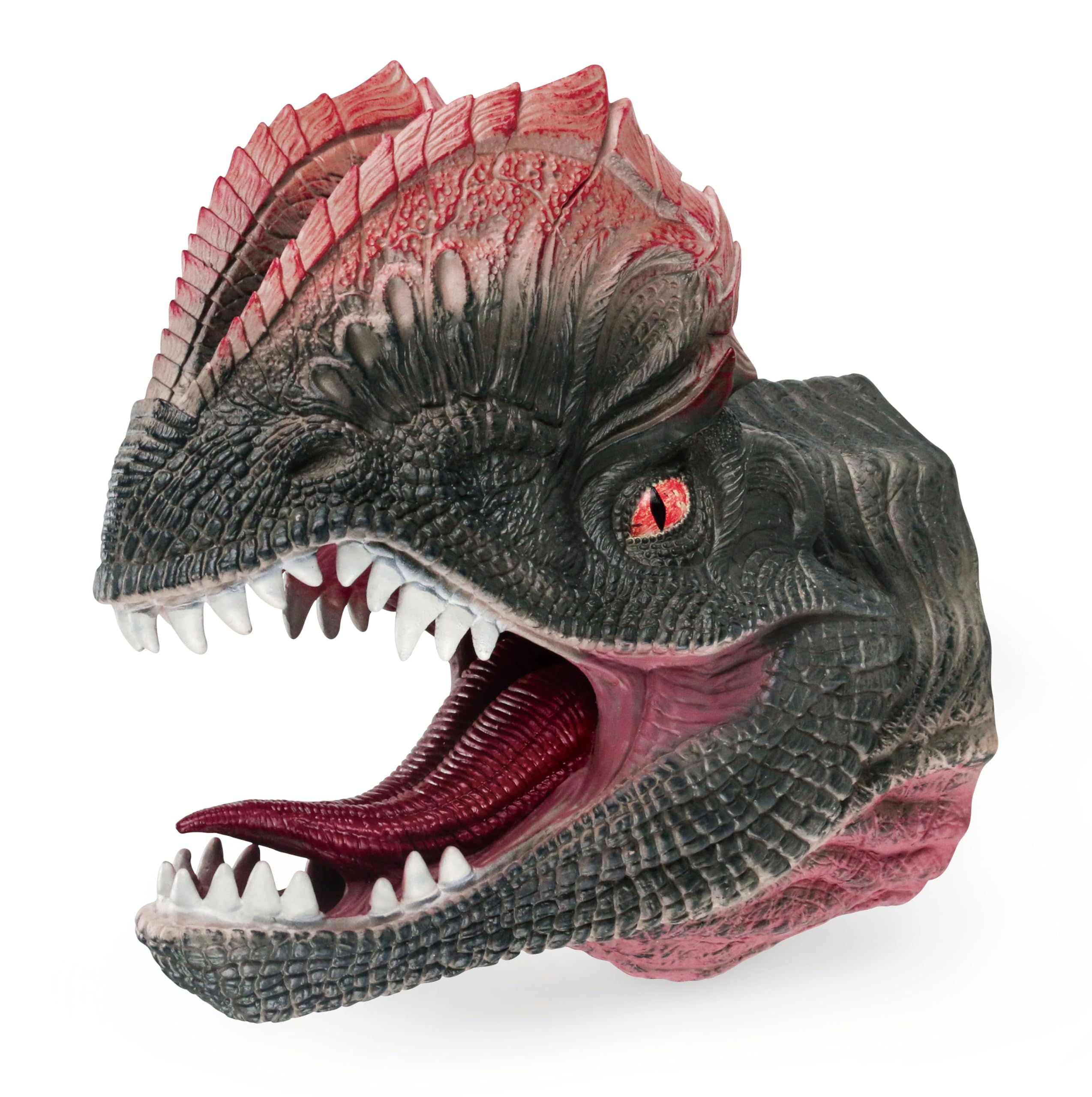Wild Thingz Hand Puppet - Dilophosaurus, Green