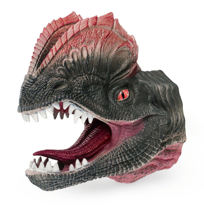 Wild Thingz Hand Puppet - Dilophosaurus, Green
