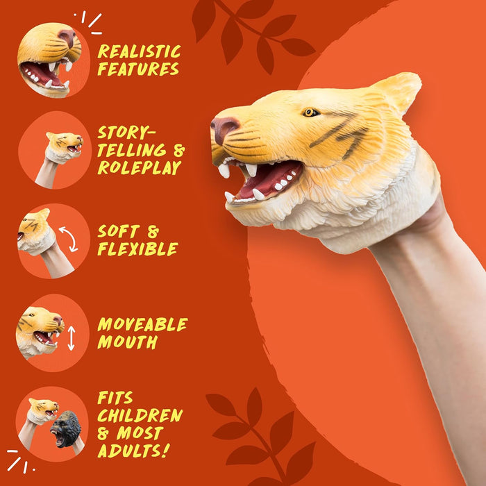 Wild Thingz Hand Puppet - Tiger