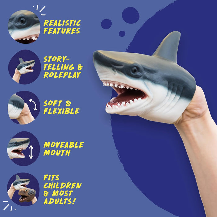 Wild Thingz Hand Puppet - Shark