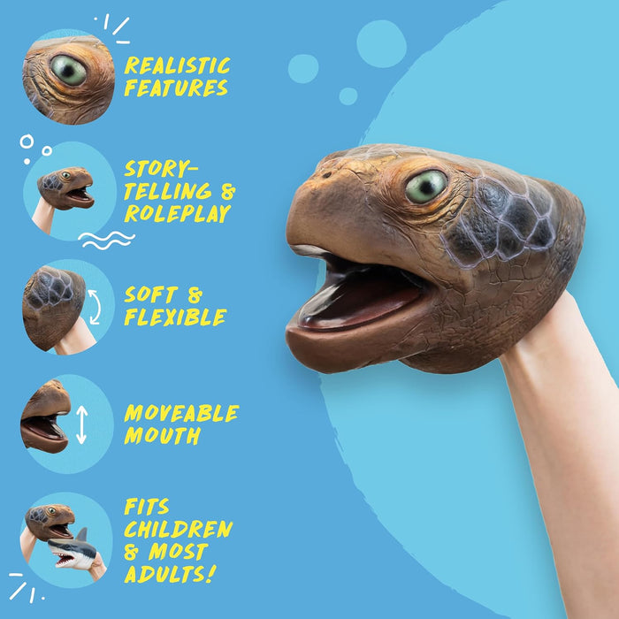 Wild Thingz Hand Puppet - Sea Turtle