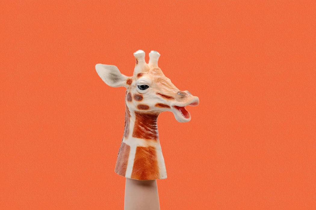 Wild Thingz Hand Puppet - Giraffe