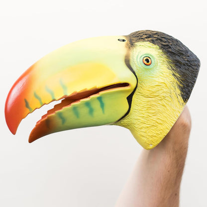 Wild Thingz Hand Puppet - Green Toucan