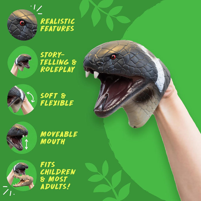 Wild Thingz Hand Puppet - Cobra