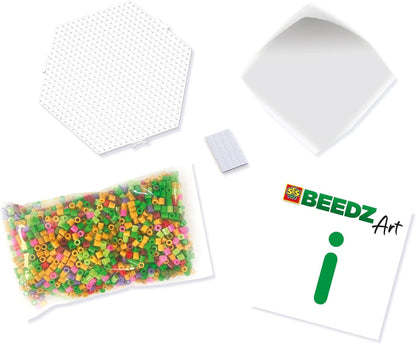 SES Creative 06027 Beedz Mini House Plants - Create 3D House Plants with Ironing Beads - Crafting and Bead Placement