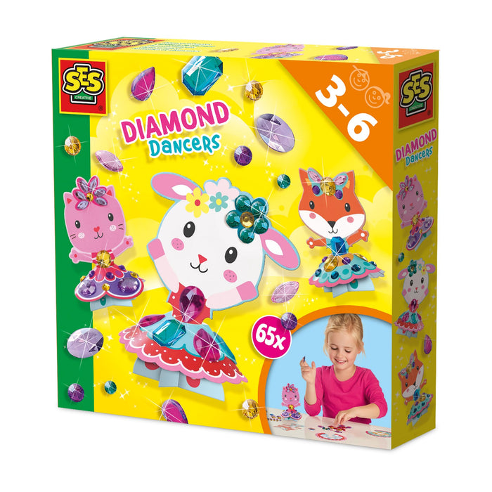 SES Creative 14048 Gigantische edelstenen Schilderen-Diamant Dansers