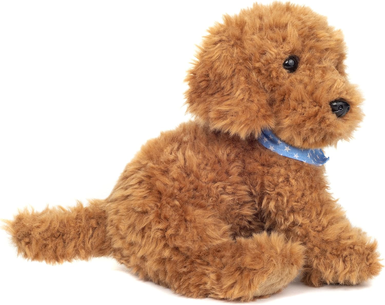 Teddy Hermann 91977 Goldendoodle Poodle Dog Sitting 30 cm Cuddly Toy Plush Toy with Recycled Filling