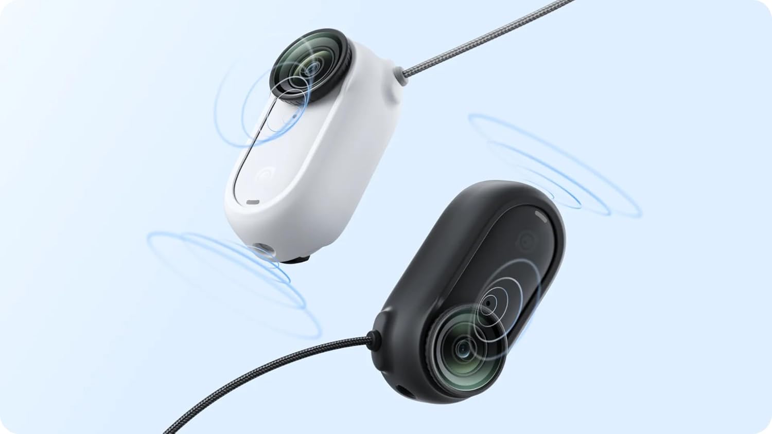 Insta360 - Go 3/Go 3S Magnet Pendant Safety Cord (White)
