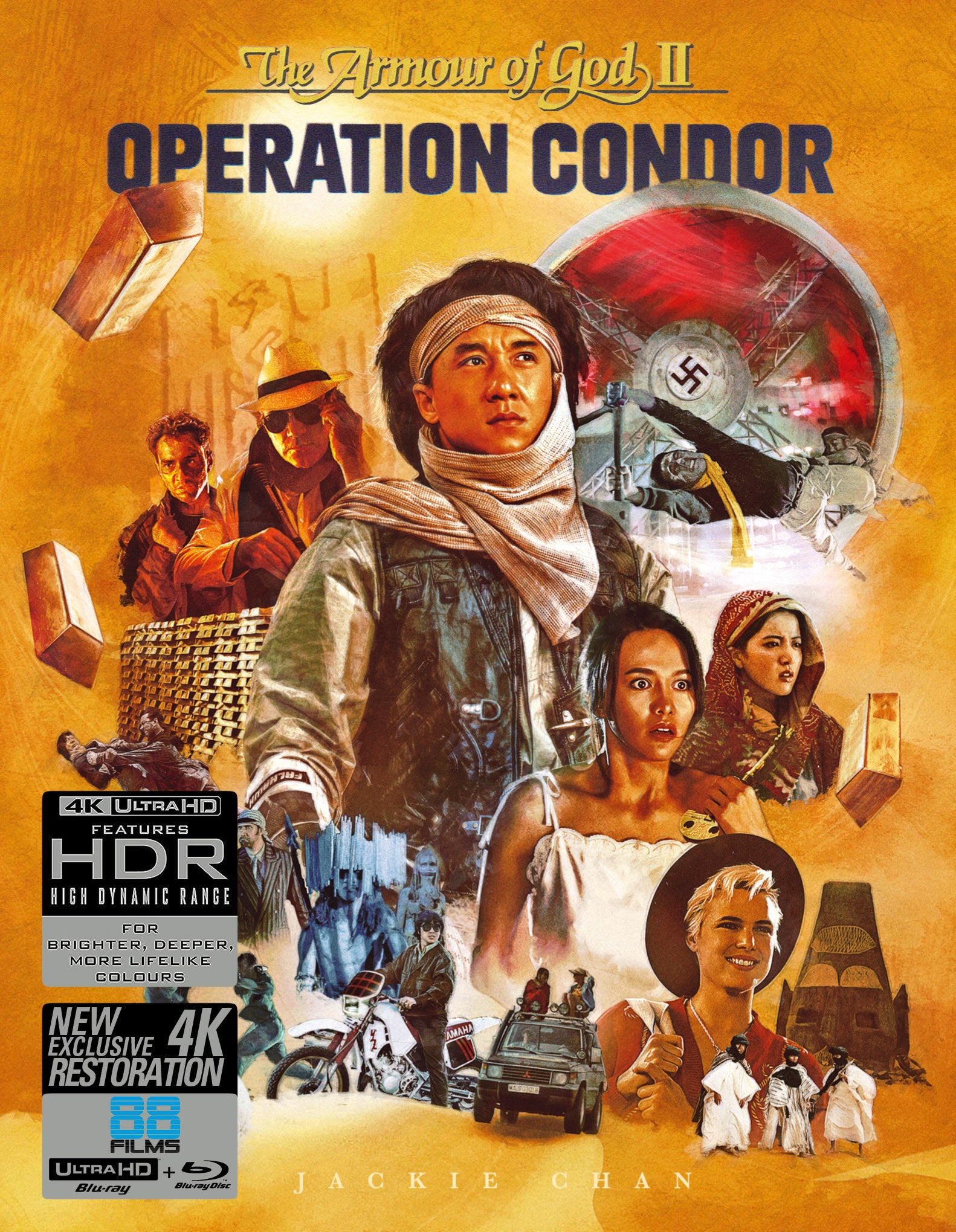 Armour of God II - Operation Condor 4K UHD - Deluxe Collector's Edition DUAL FORMAT