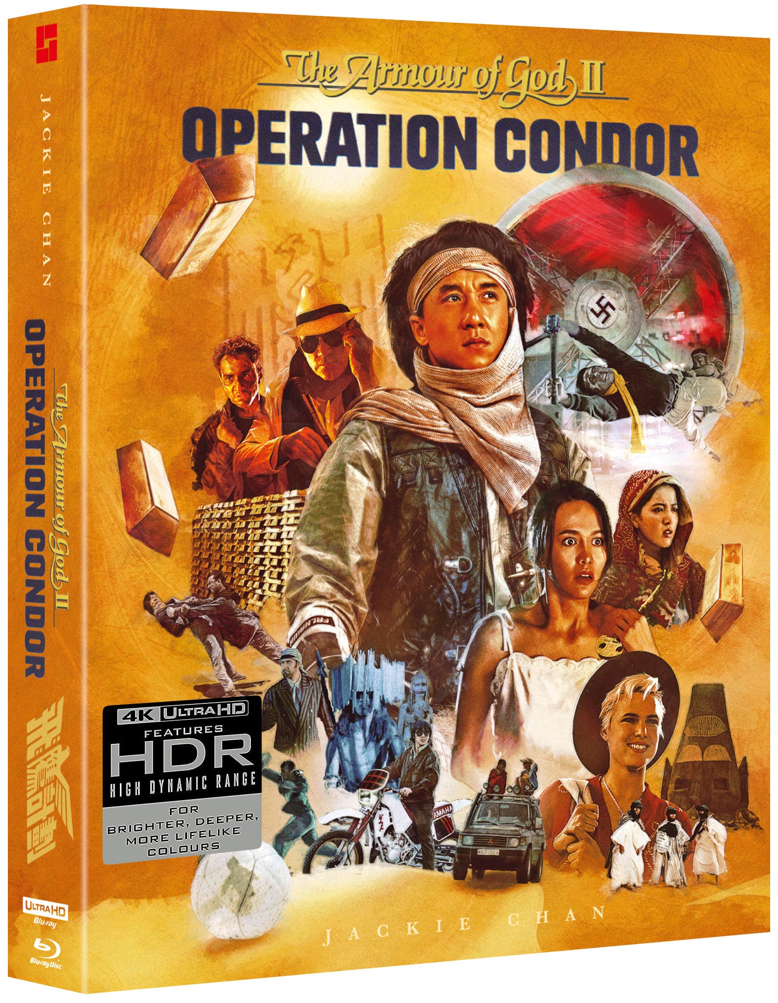 Armour of God II - Operation Condor 4K UHD - Deluxe Collector's Edition DUAL FORMAT