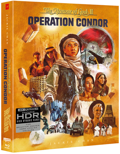 Armour of God II - Operation Condor 4K UHD - Deluxe Collector's Edition DUAL FORMAT