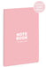 Pastel Pink A5 Notebook