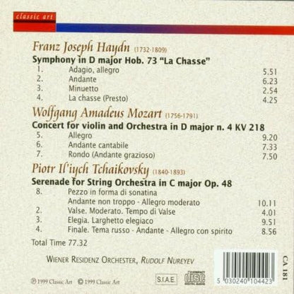 Symphony In D Major ``La Chasse`` / Violin Concerto In D Major No. 4 Kv 218 / S