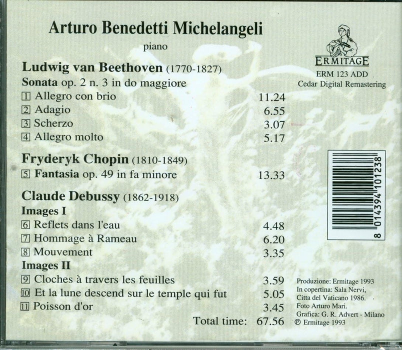 Beethoven/Chopin/Debussy