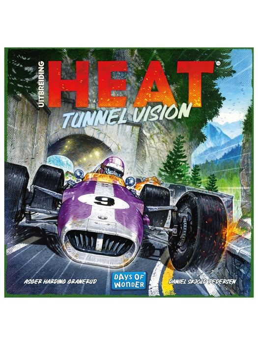 Days of Wonder | Heat - Tunnel Vision | Pedal to the Metal Expansion | Board Game | Ages 10+ | 1-6 Players | 60+ Minutes Playing Time