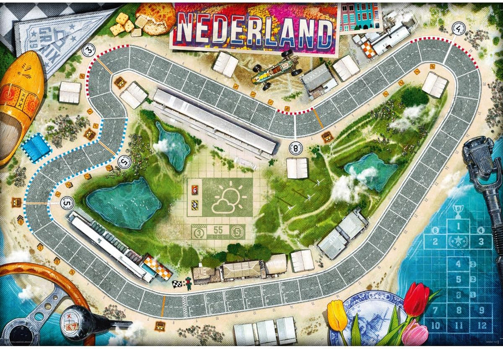 Days of Wonder | Heat - Tunnel Vision | Pedal to the Metal Expansion | Board Game | Ages 10+ | 1-6 Players | 60+ Minutes Playing Time