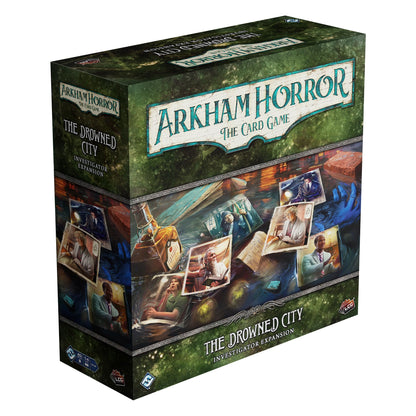 Fantasy Flight Games | Arkham Horror The Card Game: The Drowned City Investigator Expansion | Cooperative Game | Ages 14+ | 1-4 Players | 1-2 Hours Playing Time