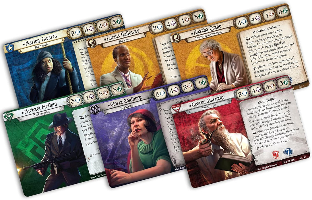 Fantasy Flight Games | Arkham Horror The Card Game: The Drowned City Investigator Expansion | Cooperative Game | Ages 14+ | 1-4 Players | 1-2 Hours Playing Time