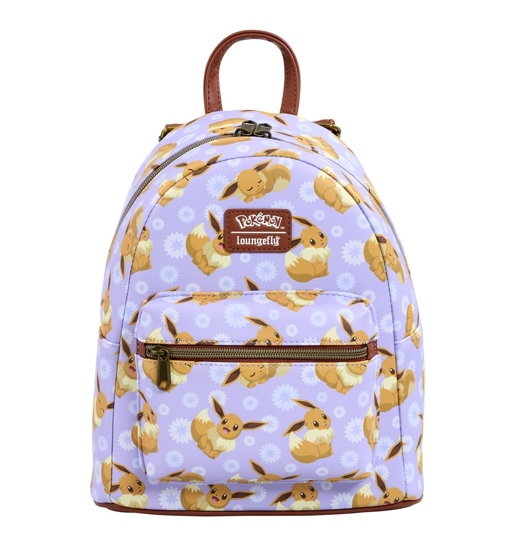 Loungefly Pokemon Eevee All Over Print Mini Rucksack, Sonstiges / Gemischt, Taglia unica, Andere / Mixed, Rozmiar uniwersalny