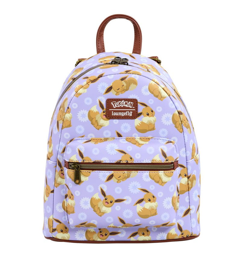 Loungefly Pokemon Eevee All Over Print Mini Rucksack, Sonstiges / Gemischt, Taglia unica, Andere / Mixed, Rozmiar uniwersalny