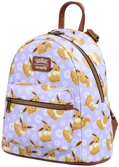 Loungefly Pokemon Eevee All Over Print Mini Rucksack, Sonstiges / Gemischt, Taglia unica, Andere / Mixed, Rozmiar uniwersalny