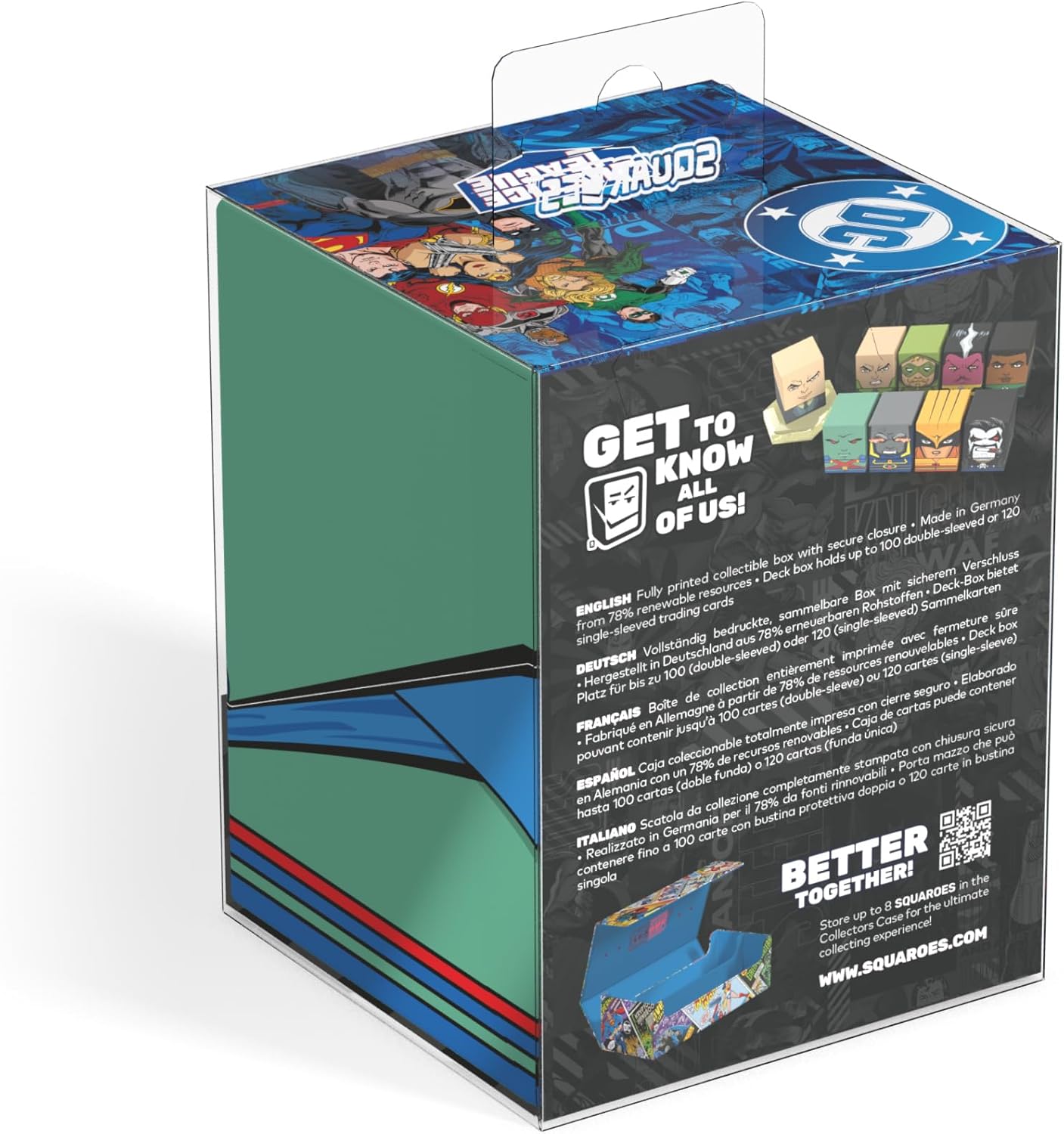 Ultimate Guard - Squaroes - Boulder 100+ - DC - JL010 - Martian Manhunter