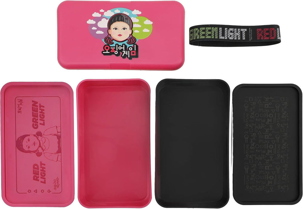 Cinereplicas Squid Game – Bento Squid Game Box – 18 x 10 x 10.5 cm – Officially Licensed