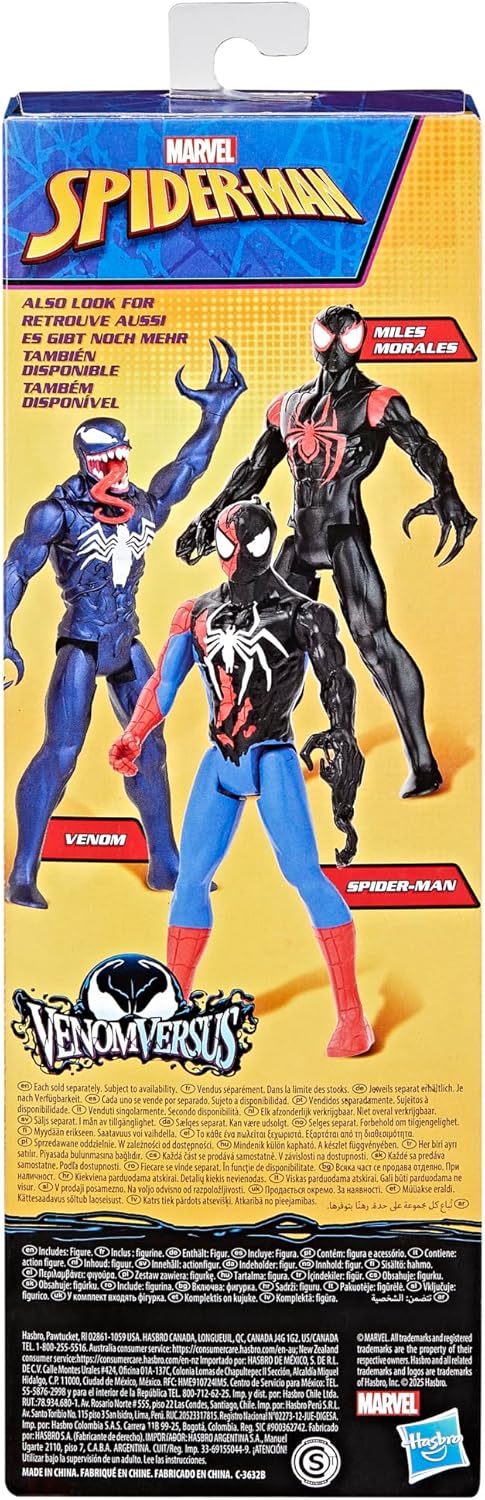 Marvel Spider-Man VenomVersus Titan Hero Series Venom Action Figure