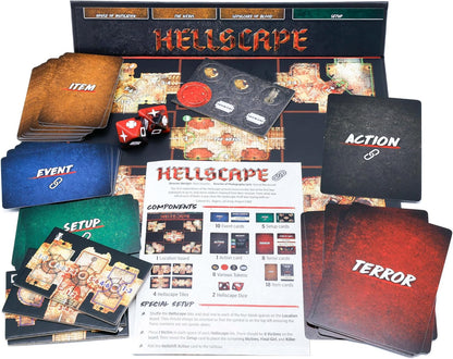 Van Ryder Games - Horror Board Game - Final Girl - Hell to Pay - Feature Film Box - Core Box Required - 1 Player - 20-60 Minutes Gameplay - Teens & Adults, Ages 14+ (English Version