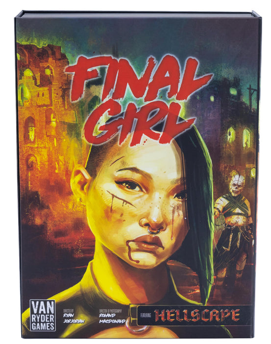 Van Ryder Games - Horror Board Game - Final Girl - Hell to Pay - Feature Film Box - Core Box Required - 1 Player - 20-60 Minutes Gameplay - Teens & Adults, Ages 14+ (English Version