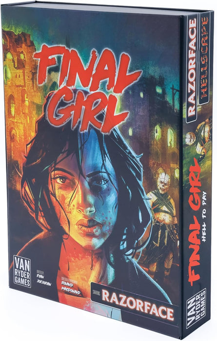 Van Ryder Games - Horror Board Game - Final Girl - Hell to Pay - Feature Film Box - Core Box Required - 1 Player - 20-60 Minutes Gameplay - Teens & Adults, Ages 14+ (English Version