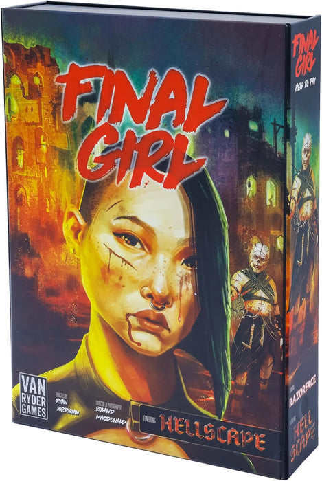 Van Ryder Games - Horror Board Game - Final Girl - Hell to Pay - Feature Film Box - Core Box Required - 1 Player - 20-60 Minutes Gameplay - Teens & Adults, Ages 14+ (English Version