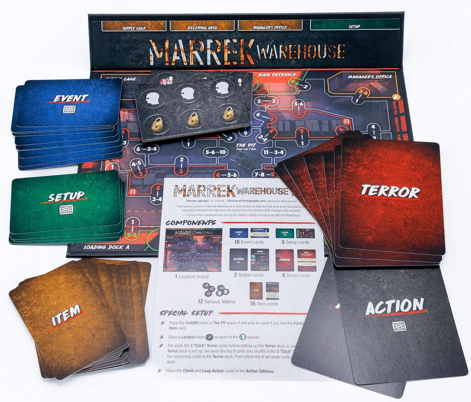 Van Ryder Games - Horror Board Game - Final Girl - The Marrek Murders - Feature Film Box - Core Box Required - 1 Player - 20-60 Minutes Gameplay - Teens & Adults, Ages 14+ (English Version