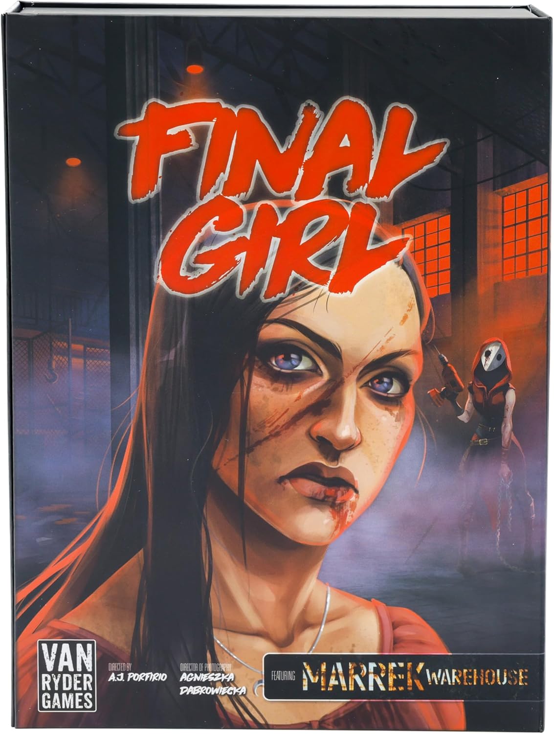 Van Ryder Games - Horror Board Game - Final Girl - The Marrek Murders - Feature Film Box - Core Box Required - 1 Player - 20-60 Minutes Gameplay - Teens & Adults, Ages 14+ (English Version