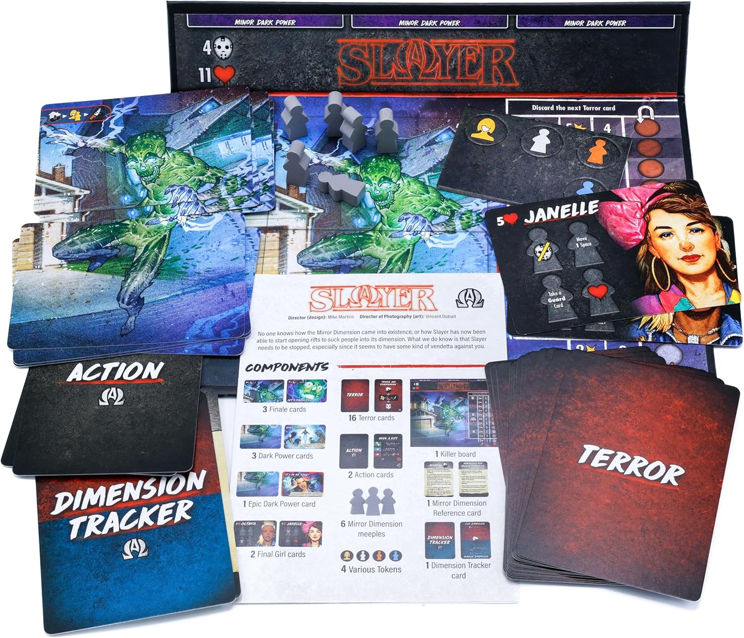 Van Ryder Games - Horror Board Game - Final Girl - The Falconwood Files - Feature Film Box - Core Box Required - 1 Player - 20-60 Minutes Gameplay - Teens & Adults, Ages 14+ (English Version