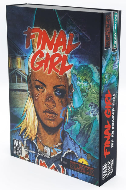 Van Ryder Games - Horror Board Game - Final Girl - The Falconwood Files - Feature Film Box - Core Box Required - 1 Player - 20-60 Minutes Gameplay - Teens & Adults, Ages 14+ (English Version