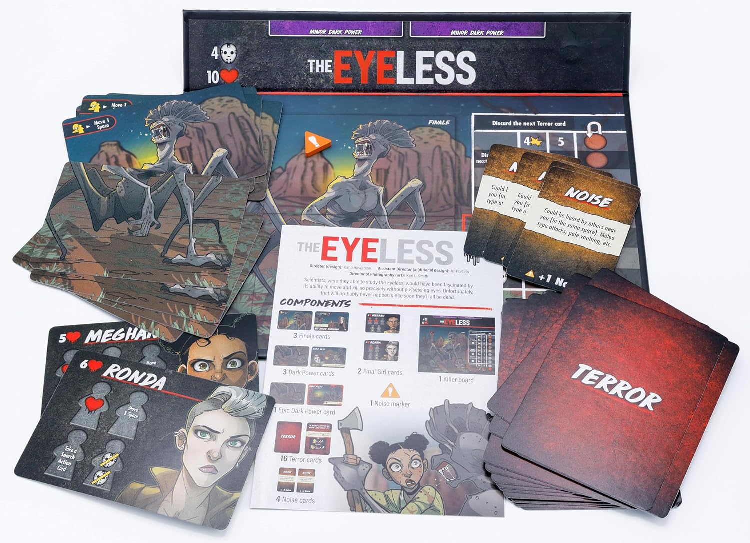 Van Ryder Games - Horror Board Game - Final Girl - Don't Make a Sound - Feature Film Box - Core Box Required - 1 Player - 20-60 Minutes Gameplay - Teens & Adults, Ages 14+ (English Version