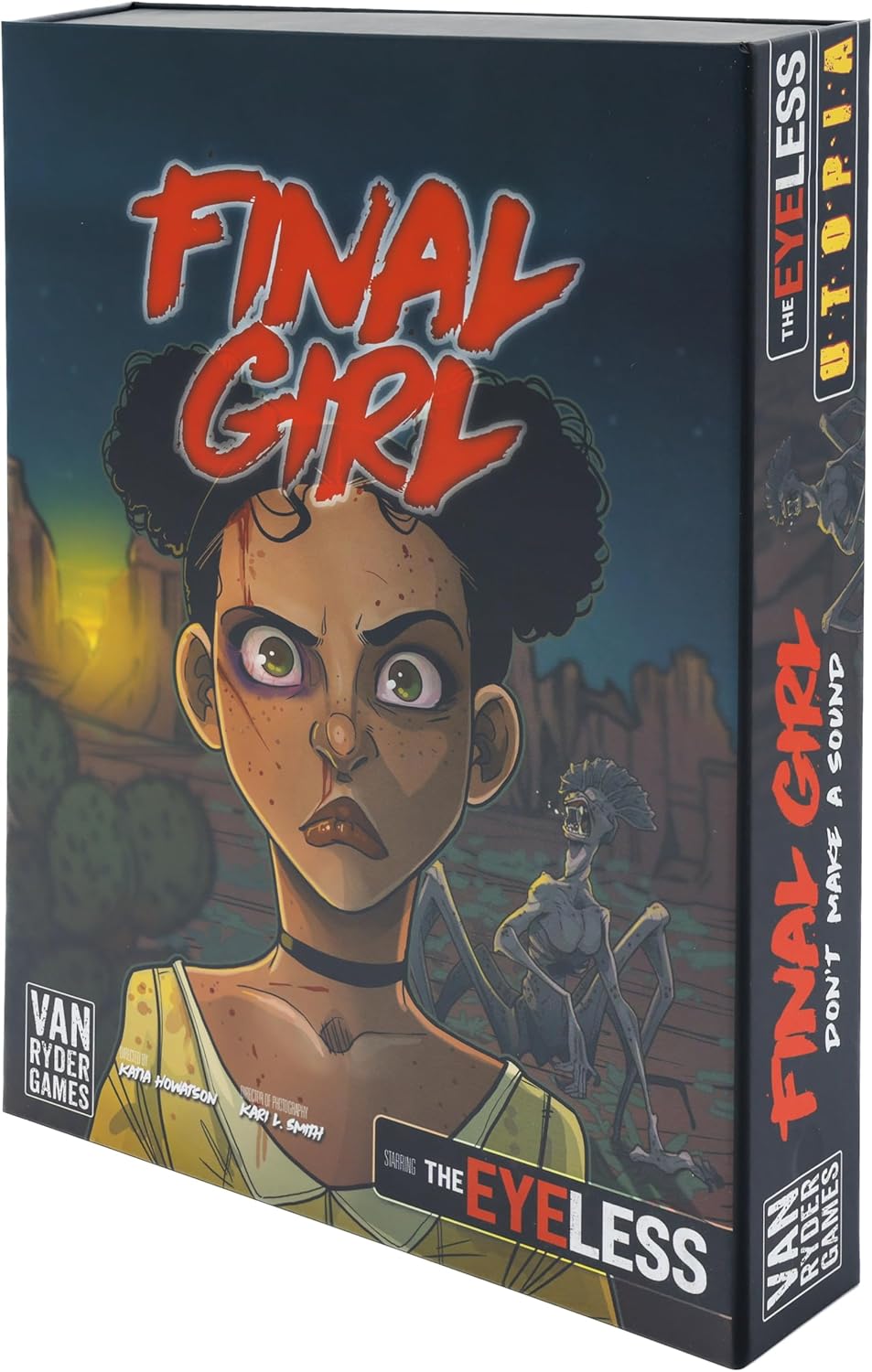 Van Ryder Games - Horror Board Game - Final Girl - Don't Make a Sound - Feature Film Box - Core Box Required - 1 Player - 20-60 Minutes Gameplay - Teens & Adults, Ages 14+ (English Version
